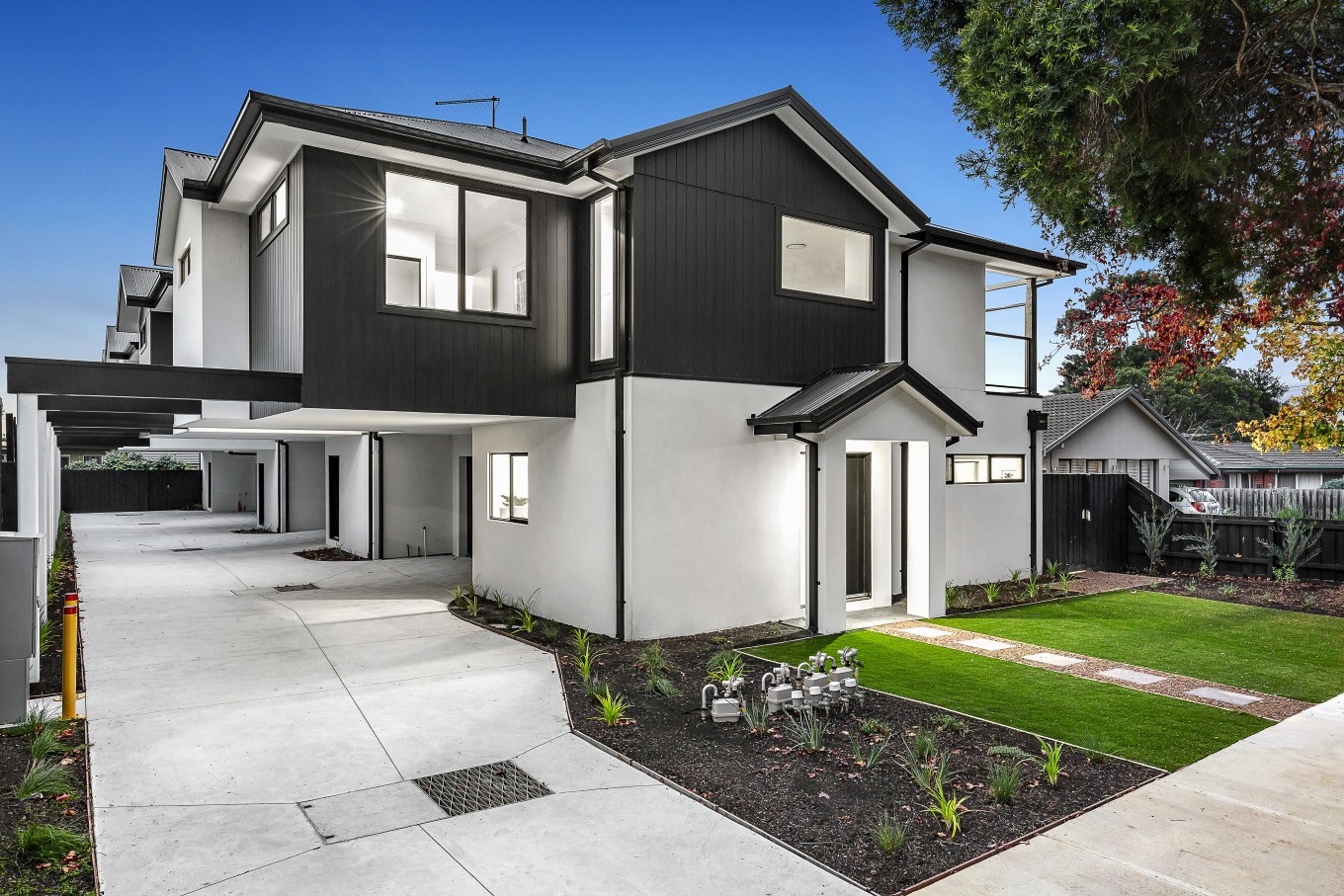 Custom built home in Melbourne